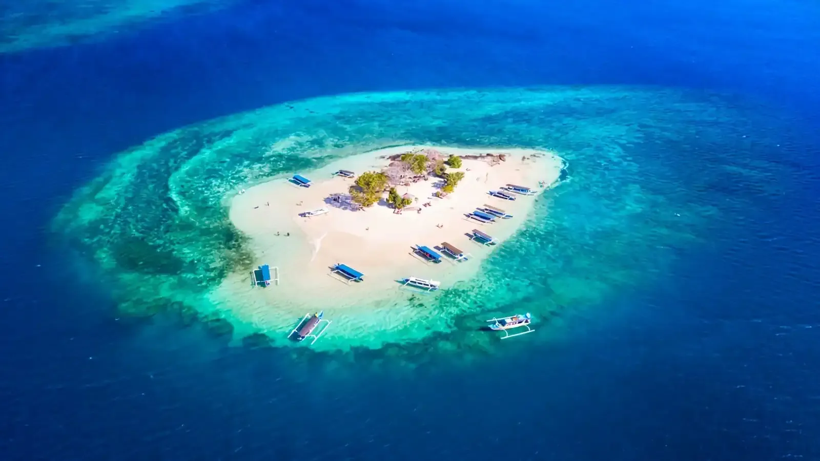 Beautiful island view in Lombok